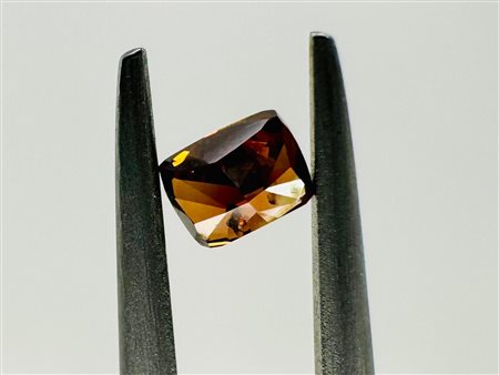 DIAMANTE NATURAL POLISHED 0,29 FANCY MARRONE ARANCIO INTENSO - SI2 - C40603-11