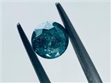 DIAMANTE NATURAL POLISHED 1,04 FANCY BLU VIVIDO – CON CERTIFICATO GEMMOLOGICO -I3 - CON CERTIFICATO GEMMOLOGICO - C40901-30