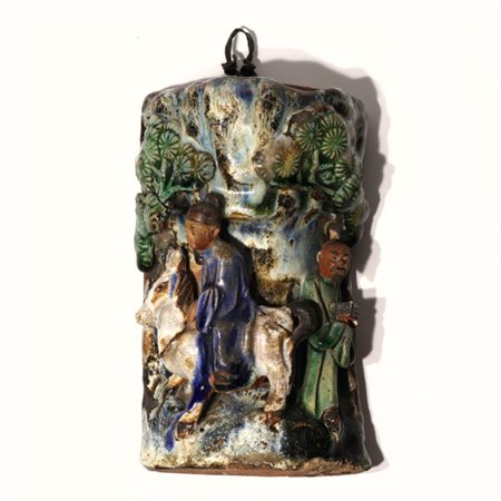 Porta fiori cinese da parete