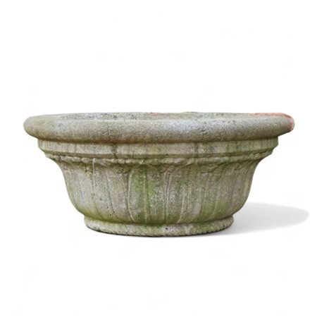 Conca bassa in malta cementizia