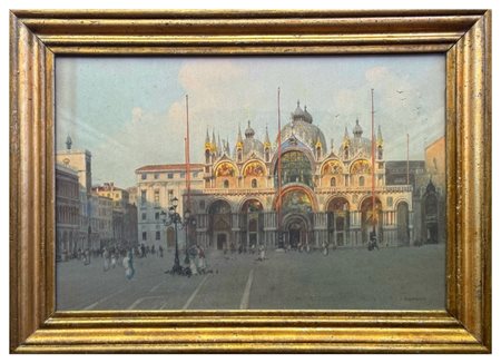 Eugenio Benvenuti (Venezia 1881 - 1959), Piazza San Marco