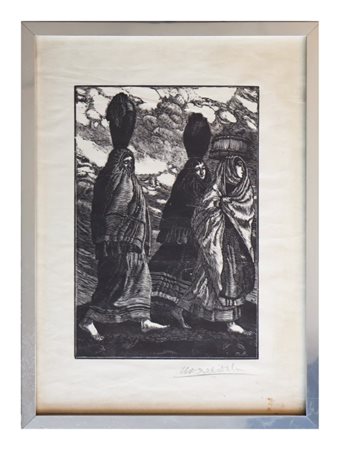 Mario Delitala (Orani (NU), 1887 - Sassari, 1990), Verso la fonte