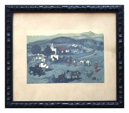 Giuseppe Biasi da Teulada (Sassari, 1885 - Andorno Micca, 1945) Sabato