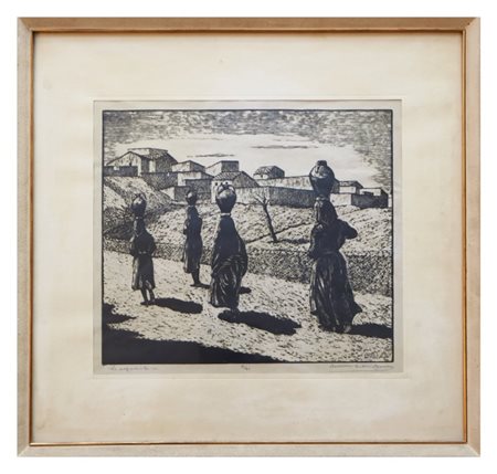 Battista Ardau Cannas (1893-1984), Le acquaiole