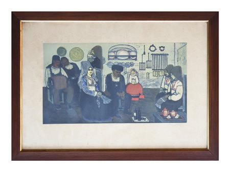 Giuseppe Biasi da Teulada (Sassari, 1885 - Adorno Micca, 1945), Gli sposi