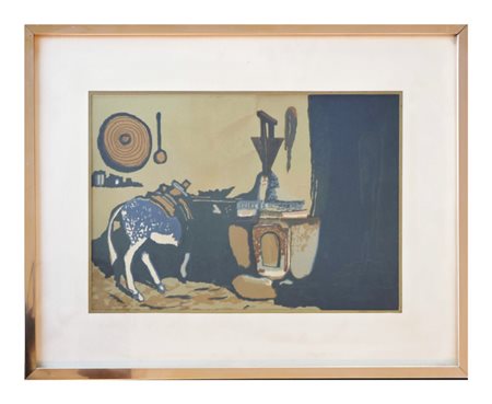 Giuseppe Biasi da Teulada (Sassari, 1885 - Andorno Micca, 1945), Asino alla mola