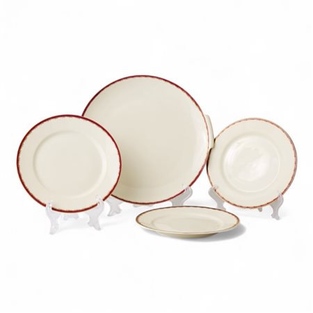 Servito da dolce, in porcellana Bavaria