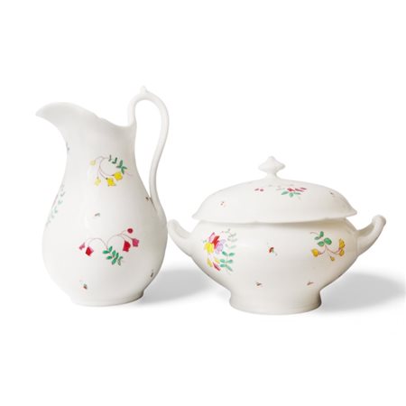 Una zuppiera ed una brocca da catino, Richard Ginori