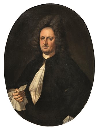 Cerchia di Sebastiano Bombelli, sec. XVIIIRITRATTO DI NOBILUOMOolio su tela...