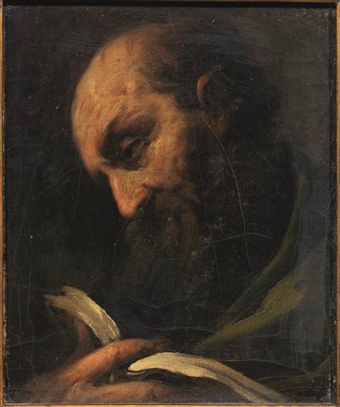 Scuola genovese, fine sec. XVII-inizi XVIIIVOLTI DI EVANGELISTIcoppia di...