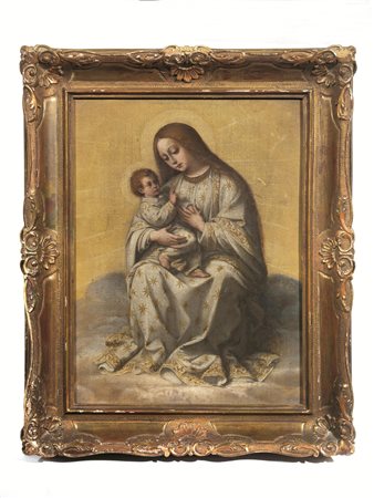 Scuola Italia settentrionale, fine sec. XVII-inizi XVIIIMADONNA CON...
