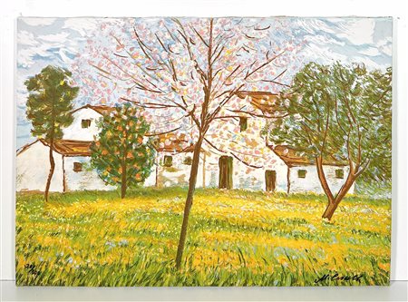 MICHELE CASCELLA, 50 X 70 cm, Serigrafia e litografia a 33 passaggi di colore...