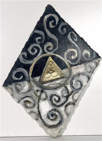 AMADIO GIUSEPPE, 34 X 26 cm, tecnica mista su cartoncino