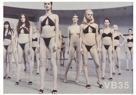 VANESSA BEECROFT, 50 X 70 cm, “VB35”, stampa in fotolito, anno 1999, In basso...