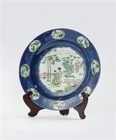 Grande piatto. Cina, periodo Kangxi (1661–1722)