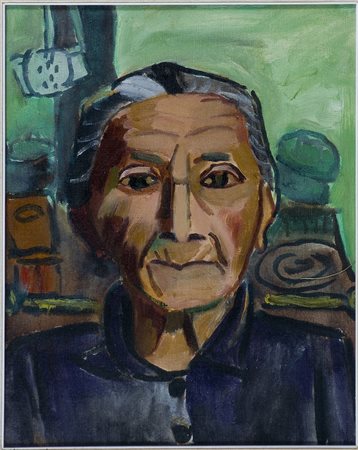 Giorgio Dario Paolucci (1926-2019) Senza titolo, 1960 ca Olio su tela cm...