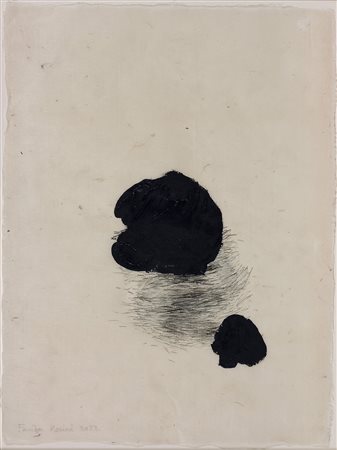 Fariba Karimi (1981) Senza titolo, 2022 Tecnica mista su carta cm 43x33 Firma...