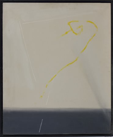 Valentino Vago (1931-2018) M.R. 277 (Omaggio a Licini), 1974 Olio su tela cm...
