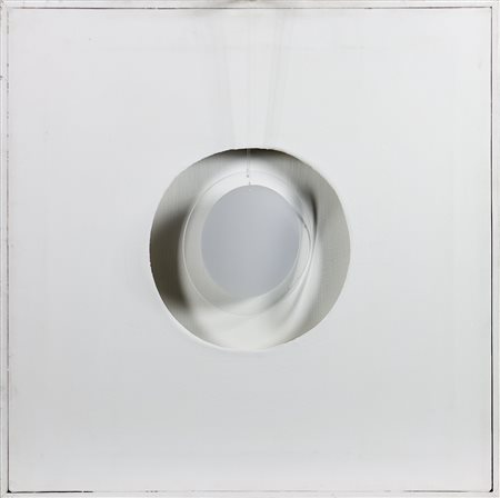 Sara Campesan (1924-2016) Doppia immagine, 1966 Acrilico e perspex su tela cm...