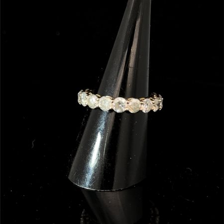 Anello Eternity oro giallo 2.86 gr