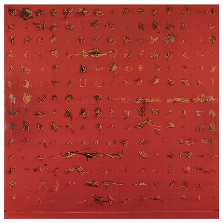 Emilio Scanavino (Genova 1922 - Milano 1986) "Alfabeto"