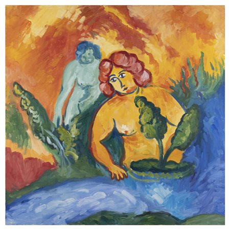 Mimmo Germanà (Catania 1944 - Busto Arsizio 1992) "Senza titolo"