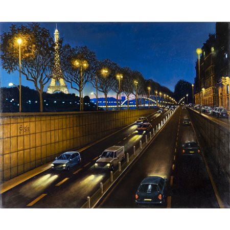 Sergio Ceccotti (Roma 1935) "Le tunnel de L'Alma"