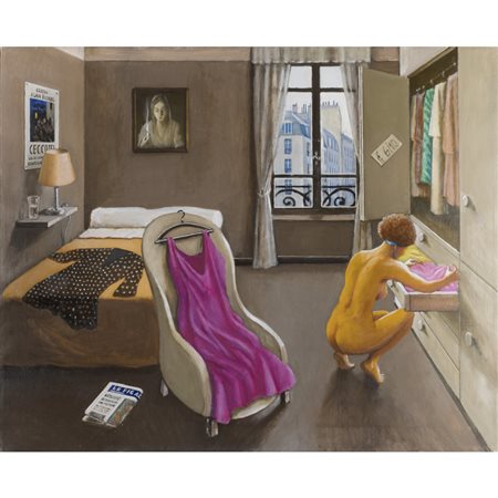 Sergio Ceccotti (Roma 1935) "Les robes"