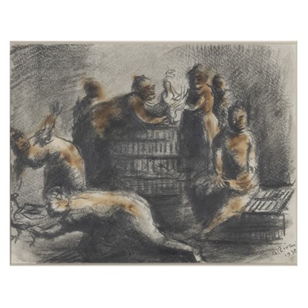 Alberto Ziveri (Roma 1908 - Roma 1990) "Pollivendole"