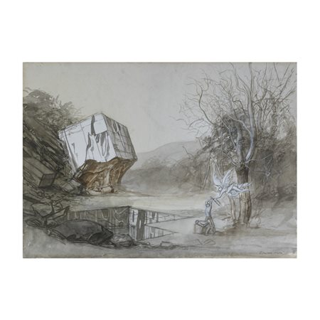 Riccardo Tommasi Ferroni (Pietrasanta 1934 - Camaiore 2000) "Il sacrificio di Isacco"