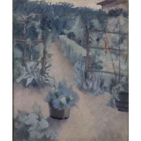 Guglielmo Janni (Roma 1892 - Roma 1958) "Il giardino di Madrigolo"