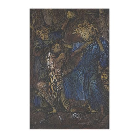 Mirko Basaldella (Udine 1910 - Cambridge 1969) "Senza titolo"