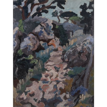 Carlo Levi (Torino 1902 - Roma 1975) "Bosco"