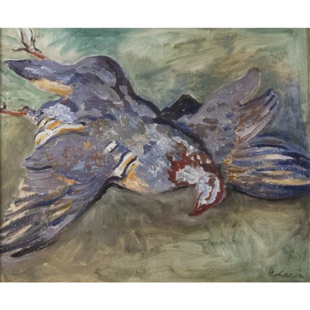 Carlo Levi (Torino 1902 - Roma 1975) "Il fagiano"