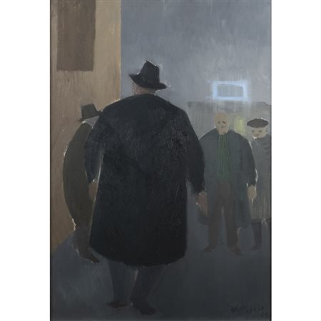 Franco Villoresi (Città di Castello 1920 - Arezzo 1975) "Uomo di spalle"