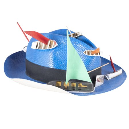 Felice Levini (Roma 1956) "Il mare in testa"