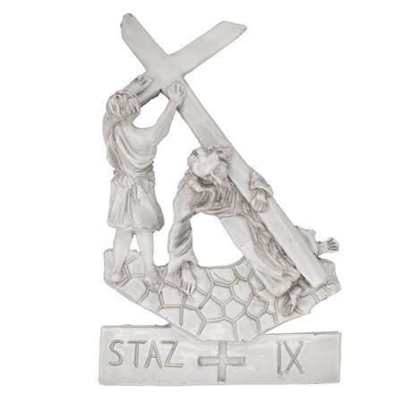 Mario Ceroli (Castel Frentano 1938) "Via Crucis - Stazione IX"