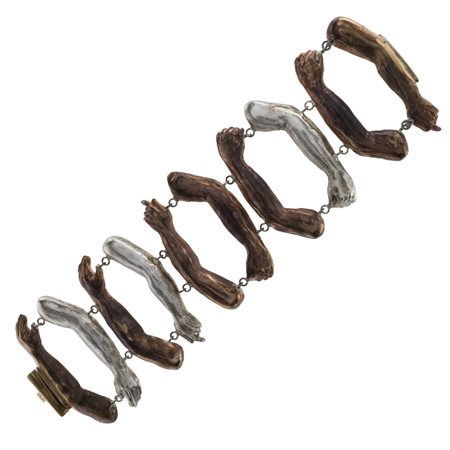 Paola Gandolfi (Roma 1949) "Bracciale Bracciamano"