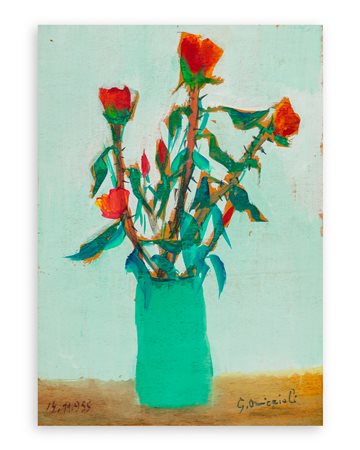 GIOVANNI OMICCIOLI (1901-1975) - Senza Titolo, 1955