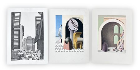 WILHELM BEUERMANN (1937-2006) - Lotto unico - composto da 3 opere grafiche