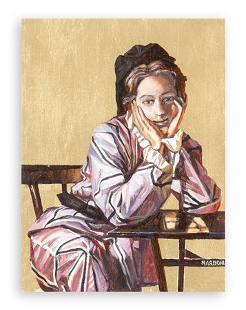 SERGIO NARDONI (1947) - Arlecchino seduto