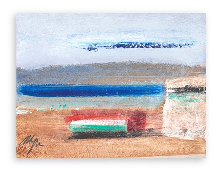 SALVATORE MAGAZZINI (1955) - Marina a Tunisi