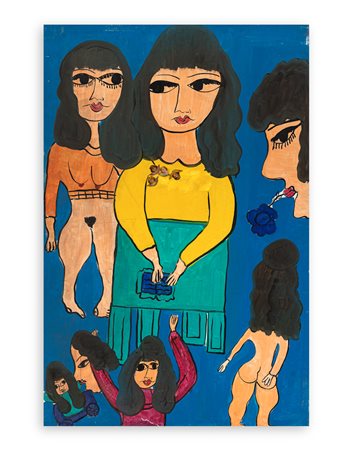 CANDIDA BISSONI (1936-2011) - Bambine spagnole, 1969