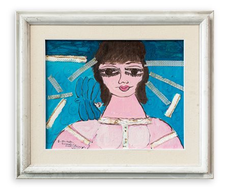 CANDIDA BISSONI (1936-2011) - Autoritratto, 1980