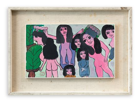 CANDIDA BISSONI (1936-2011) - Bambini in attesa, 1967