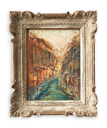 GUGLIELMO TURI - Canal grande Venezia, 1958
