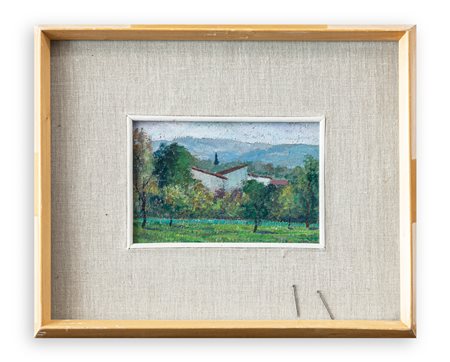 ALDO AUGUSTO BACCINETTI (1903-1990) - Firenze. Paesaggio Fiorentino