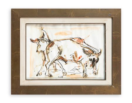 AUTORE INDECIFRATO - Senza Titolo 