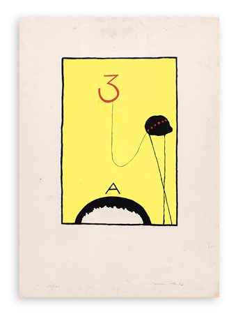 AUTORE INDECIFRATO - Senza Titolo