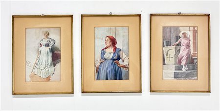 ANONIMO - Lotto unico di 3 opere